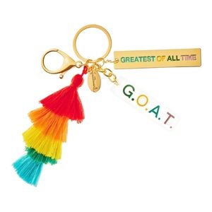 Hallmark “G.O.A.T.” Keychain Bag Charm